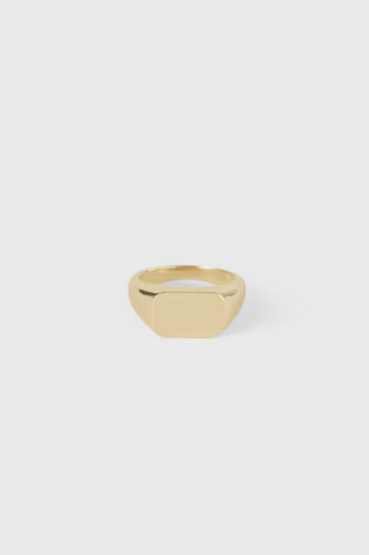 Cushion Signet Ring